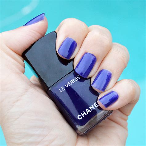 chanel nail polish purple